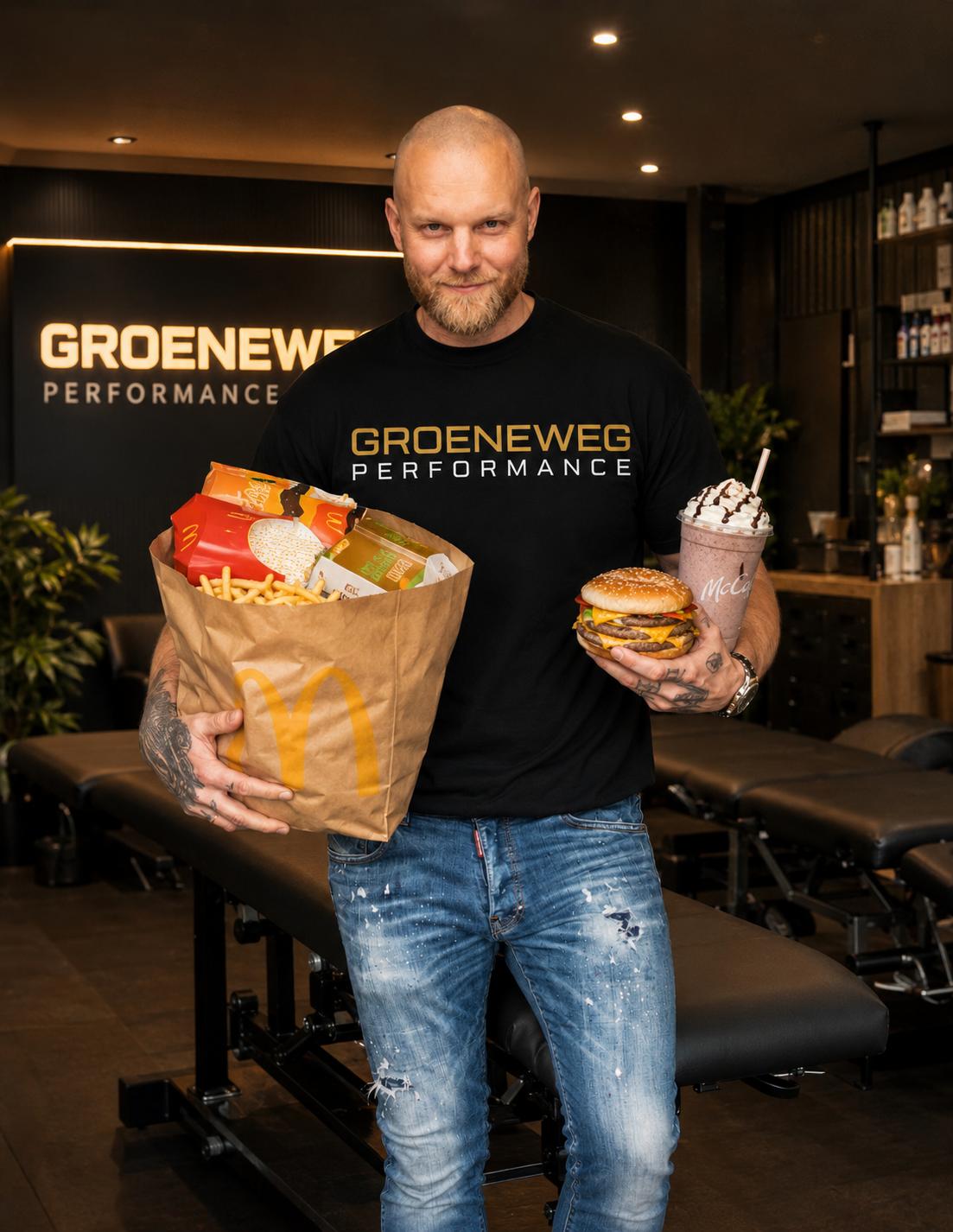 Ronald Groeneweg met een knipoog over voeding